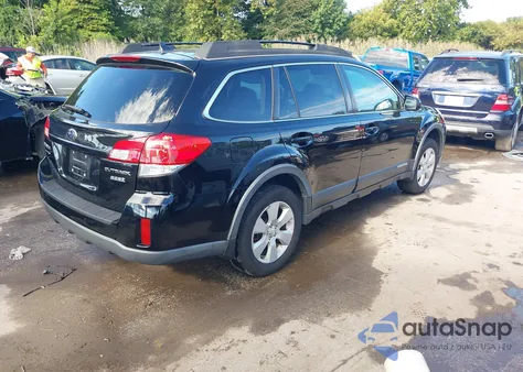2011 Subaru Outback 2.5I Premium из США, поврежденный, VIN 4S4BRBFC7B3398929